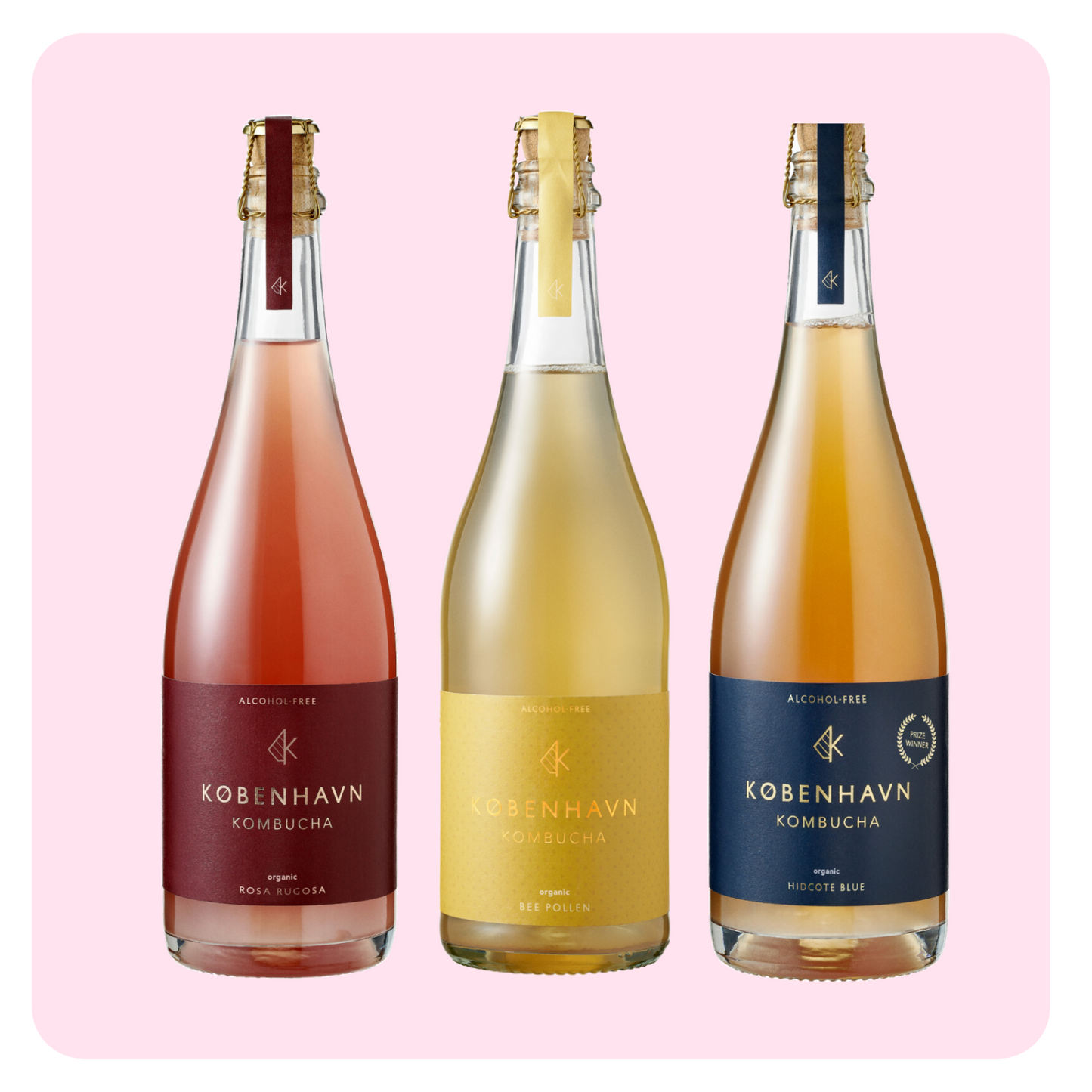 Smagskasse: København Kombucha (0,0%)
