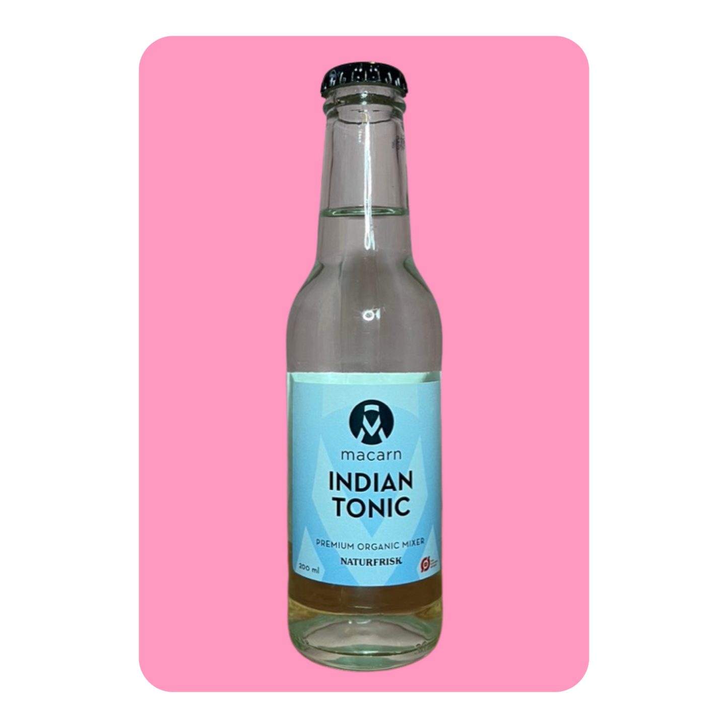 Økologisk Indian Tonic, 20 cl, (0,0%)