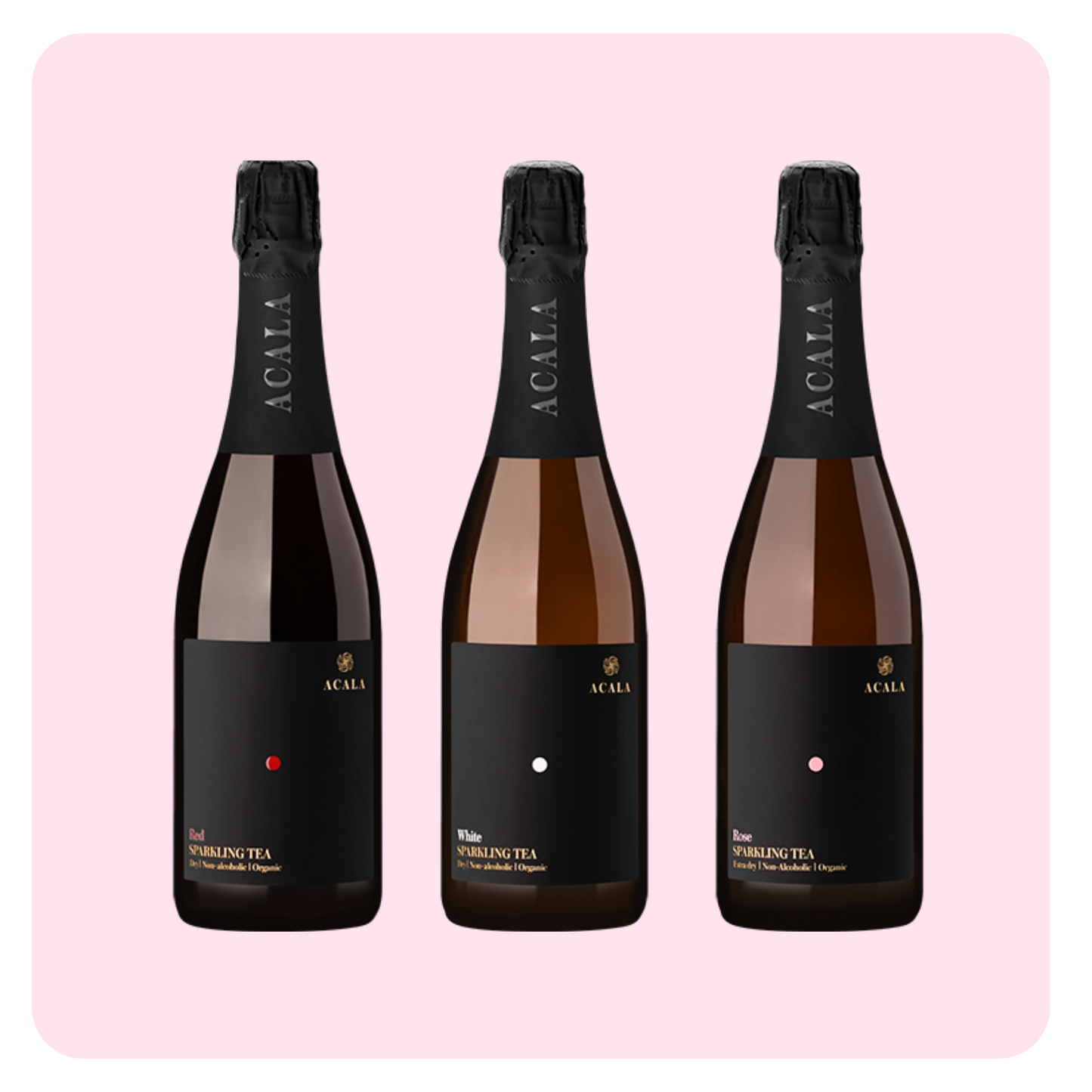 Smagskasse: Mousserende fermenteret the fra Acala (0,0%)