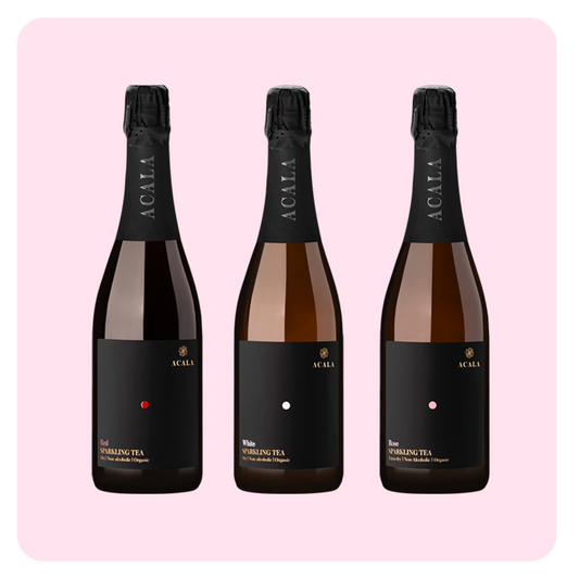Smagskasse: Mousserende fermenteret the fra Acala (0,0%)